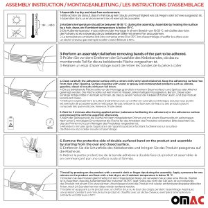 Mercedes Sprinter W906 Front Grill Frame - Omac - Brushed Silver - 2014-2018